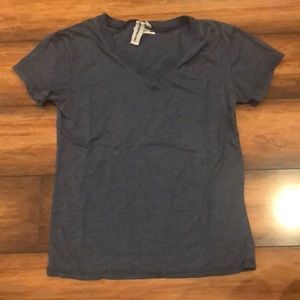 Navy v-neck t-shirt